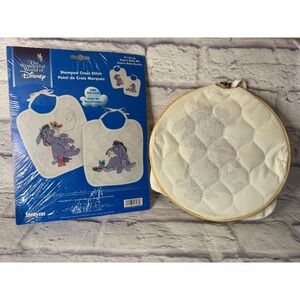 Vintage Disney‎ Eeyore Stamped Cross Stitch Kit